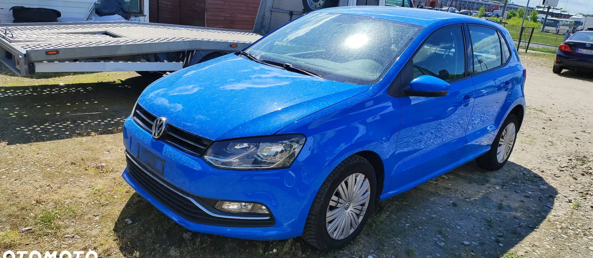 Volkswagen Polo cena 16990 przebieg: 87000, rok produkcji 2015 z Łomża małe 154